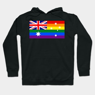 Australia LGBTQ Pride Flag, v2 Hoodie